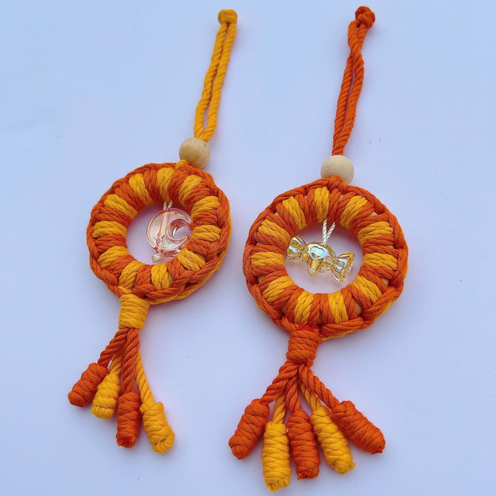 Macrame Móc Khóa Mẫu 5