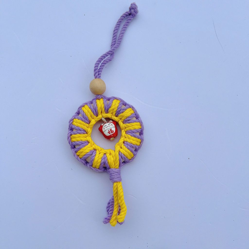 Macrame Móc Khóa Mẫu 7