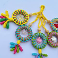 Macrame Móc Khóa Mẫu 3