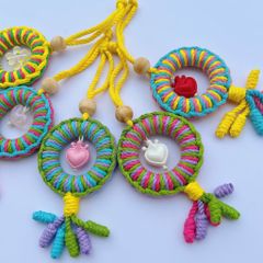 Macrame Móc Khóa Mẫu 3