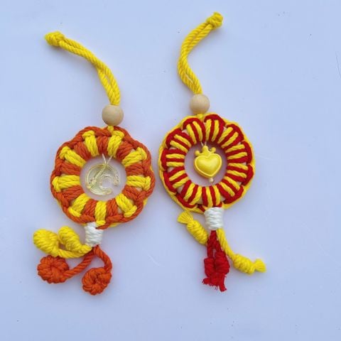 Macrame Móc Khóa Mẫu 01