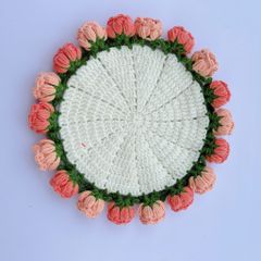 Thảm Hoa Mẫu 5 Size 23cm