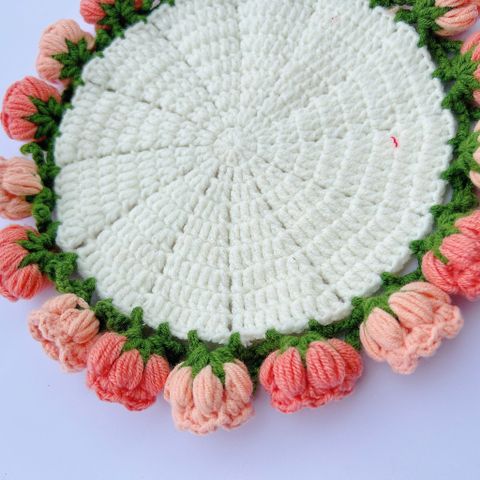 Thảm Hoa Mẫu 5 Size 23cm