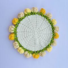 Thảm Hoa Mẫu 6 Size 23cm