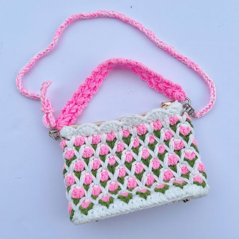 Túi Hoa Tulip Hồng Xinh Xắn