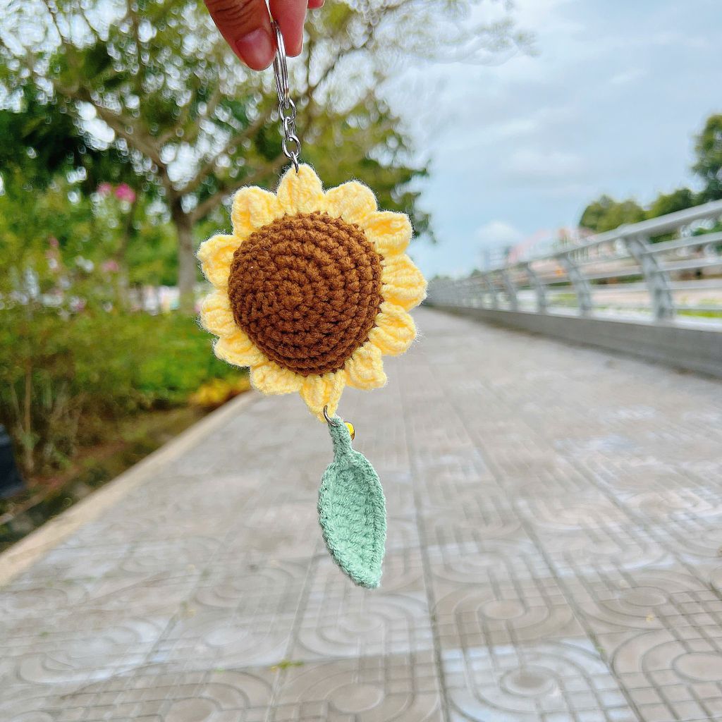 Móc Khóa Hoa Hướng Dương