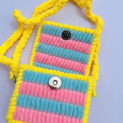 Túi Cầu Vòng Nhung Đũa