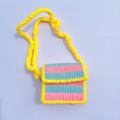 Túi Cầu Vòng Nhung Đũa