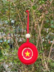 Macrame Vòng Tròn Cờ 10cm