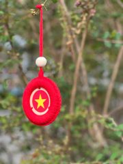 Macrame Vòng Tròn Cờ 10cm