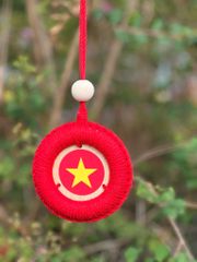 Macrame Vòng Tròn Cờ 10cm