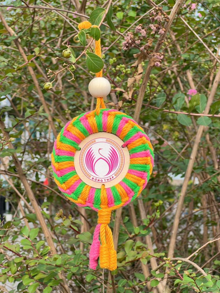 Macrame Vòng Tròn Tỉnh Đồng Tháp 10cm Có Tua Rua