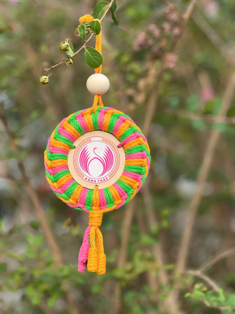 Macrame Vòng Tròn Tỉnh Đồng Tháp 10cm Có Tua Rua