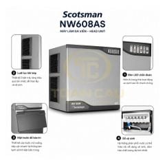 Máy làm đá viên Scotsman NW608AS