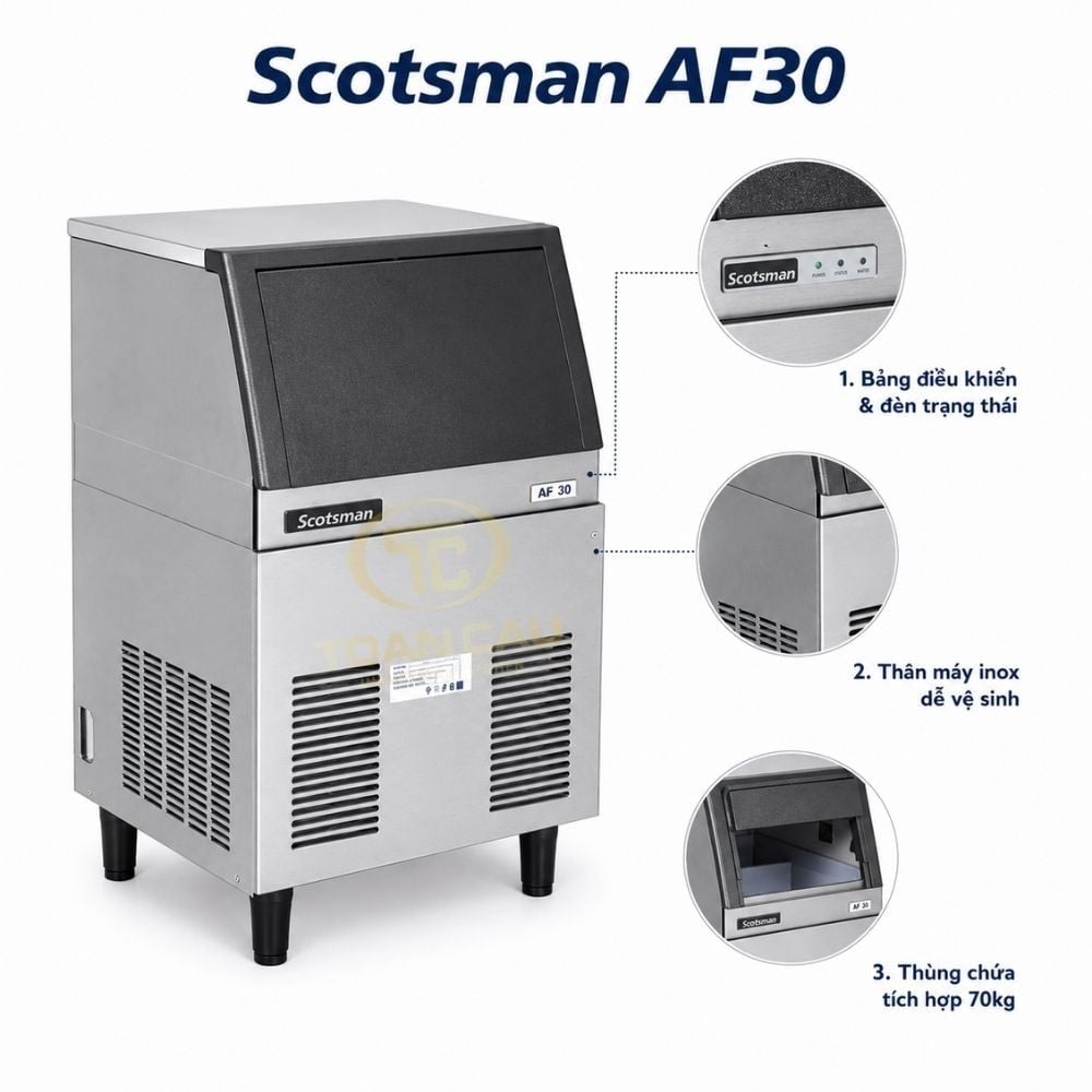 Máy làm đá viên Scotsman AF30