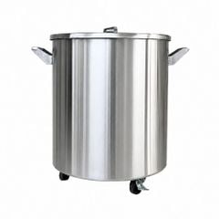 Thùng rác inox tròn TC-TRT04