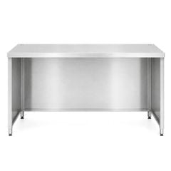 Bàn quầy 1 tầng inox 304