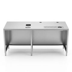 Bàn quầy bar inox 304 1m5