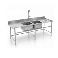 Bàn Bát Bẩn Inox TC-B2B08