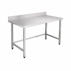 Bàn bếp inox có thành sau TC-BB01T