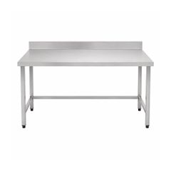 Bàn bếp inox có thành sau TC-BB01T