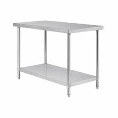 Bàn inox 2 tầng