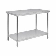 Bàn inox 2 tầng