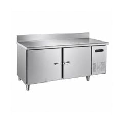 Bàn Inox kèm tủ có thành sau