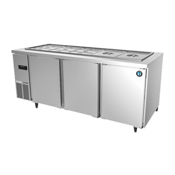 Hình ảnh Bàn lạnh salad 3 cánh Hoshizaki RT-188MA-S-PR