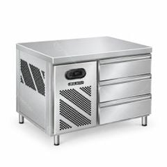 Bàn mát 3 ngăn kéo 3 tầng Berjaya 3DRC-1165-29-3R