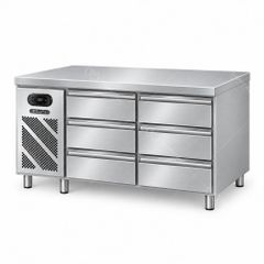 Bàn mát 6 ngăn kéo 3 tầng Berjaya 6DRC-1850-29-3R