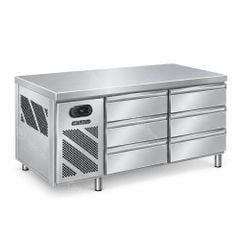 Bàn mát 6 ngăn kéo 3 tầng Berjaya 6DRC-1850-29-3R