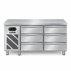 Bàn mát 6 ngăn kéo 3 tầng Berjaya 6DRC-1850-29-3R