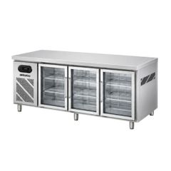 Bàn mát quầy bar Berjaya B3D/C7/600-SM 3 cánh kính