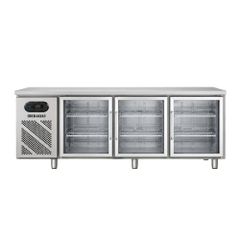 Bàn mát quầy bar Berjaya B3D/C7/600-SM 3 cánh kính