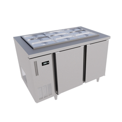 Bàn mát salad 2 cánh BSQ.2MI1575