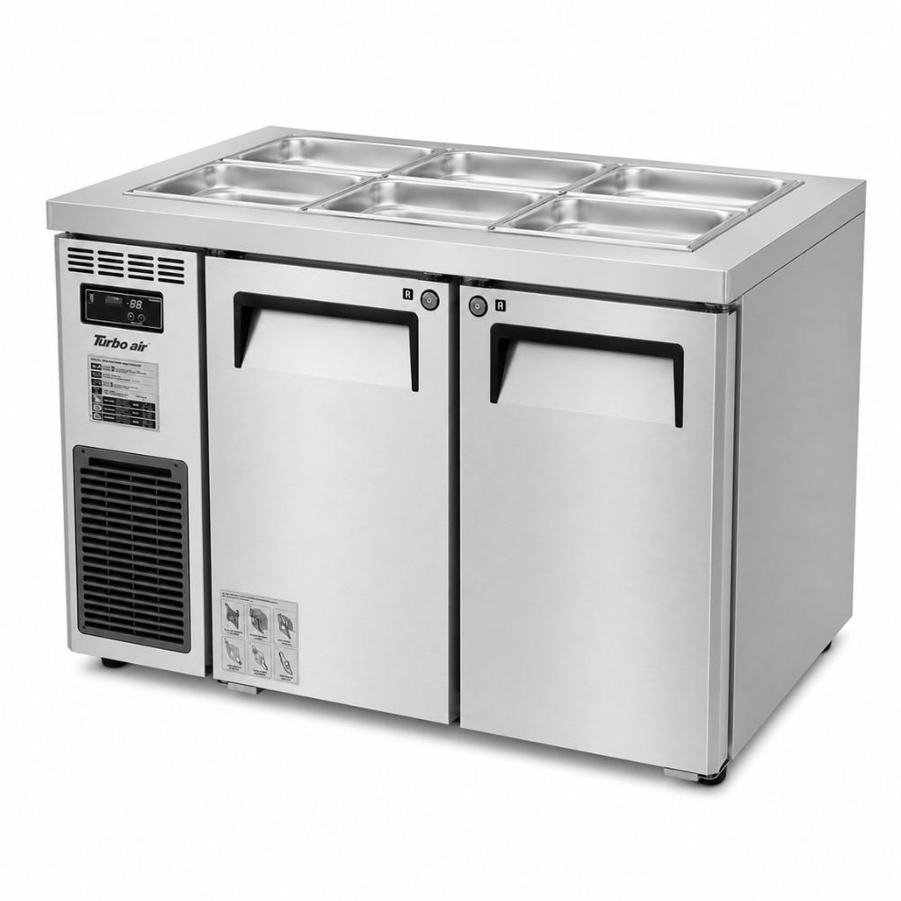 Bàn mát salad 2 cánh Turbo Air KSR12-2
