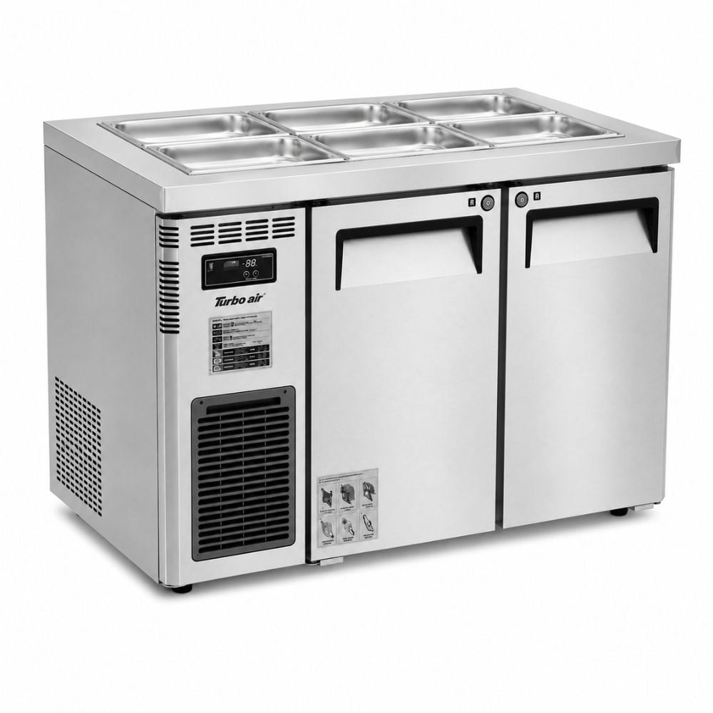 Bàn mát salad 2 cánh Turbo Air KSR12-2