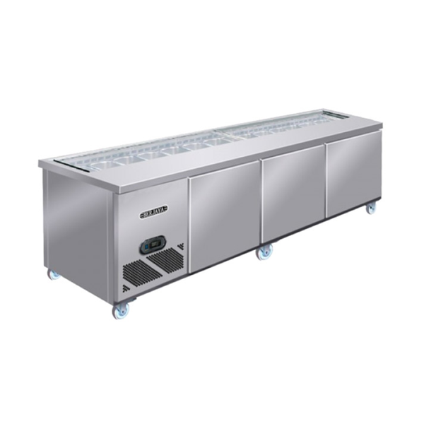 Hình ảnh Bàn mát Salad Sandwich BERJAYA BS3D/SSCF8/Z