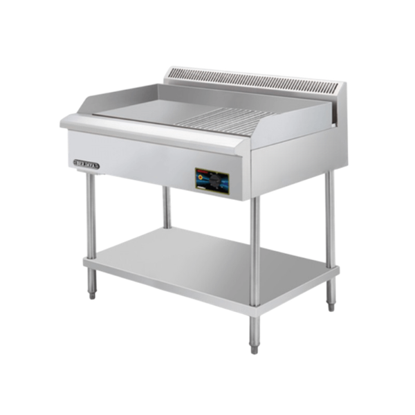 Hình ảnh Bếp chiên nửa phẳng nửa nhám dùng điện chân đứng BERJAYA EG5250HRFS-17
