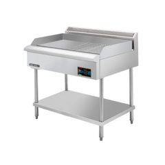 Bếp chiên nửa phẳng nửa nhám dùng điện chân đứng BERJAYA EG5250HRFS-17