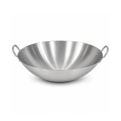 Chảo lõm inox 409 50cm cho bếp công nghiệp