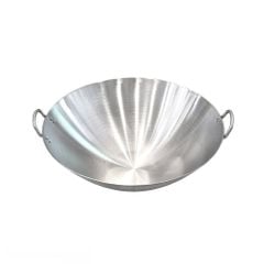 Chảo lõm inox 409 50cm cho bếp công nghiệp