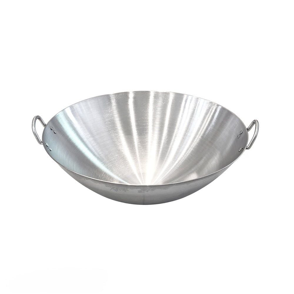 Chảo lõm inox 409 50cm cho bếp công nghiệp