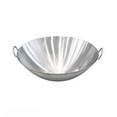 Chảo lõm inox 409 50cm cho bếp công nghiệp