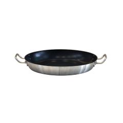 Chảo phẳng inox chống dính 3 lớp 40cm