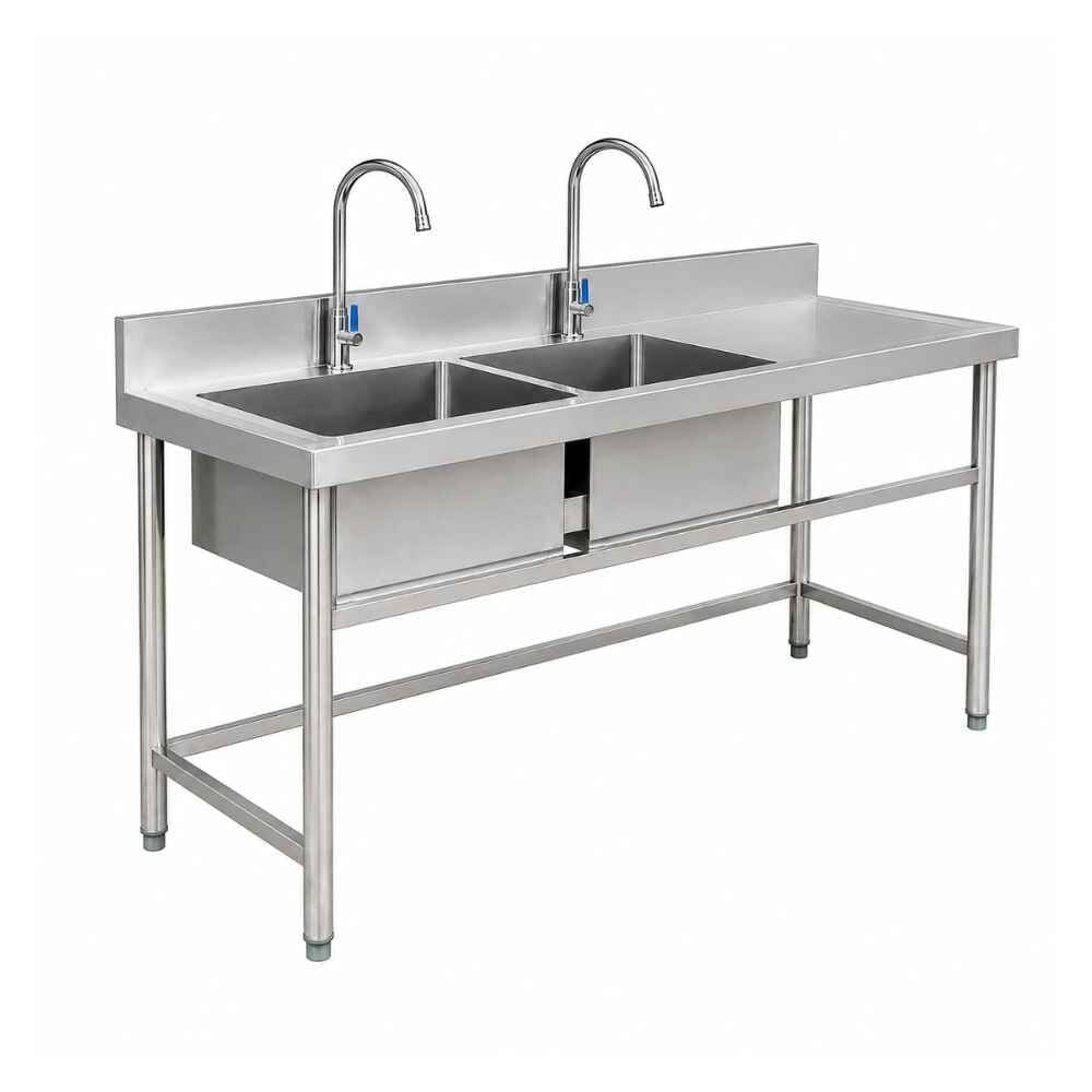 Chậu rửa đôi bàn cánh phải TC-B2C02