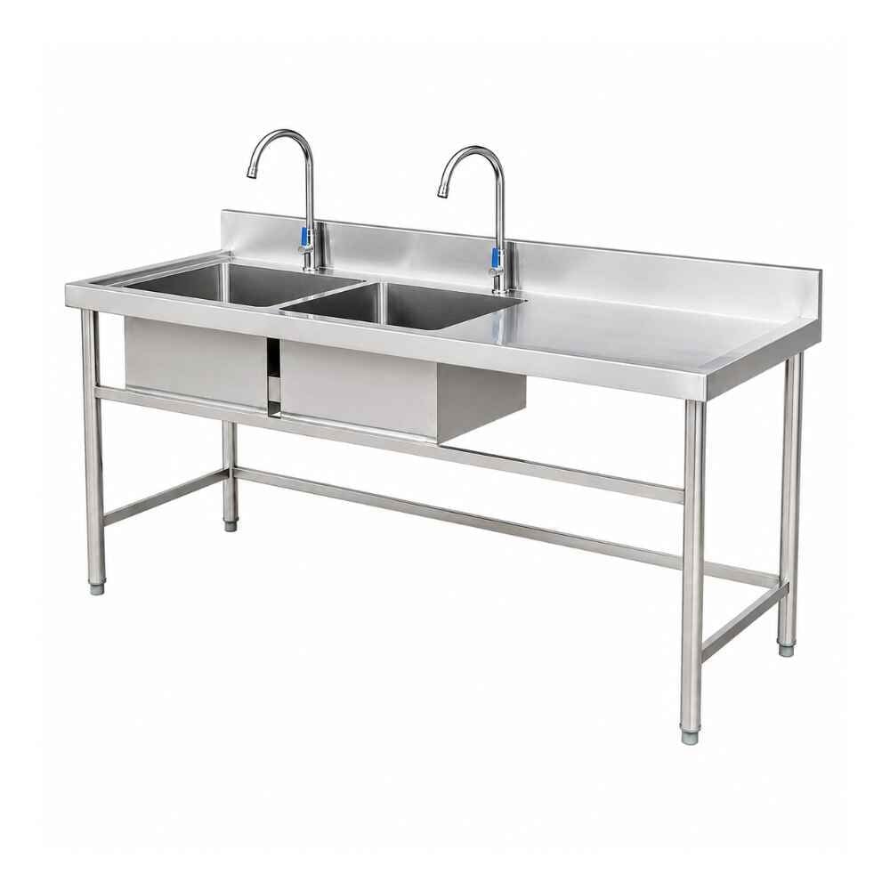Chậu rửa đôi bàn cánh phải TC-B2C02
