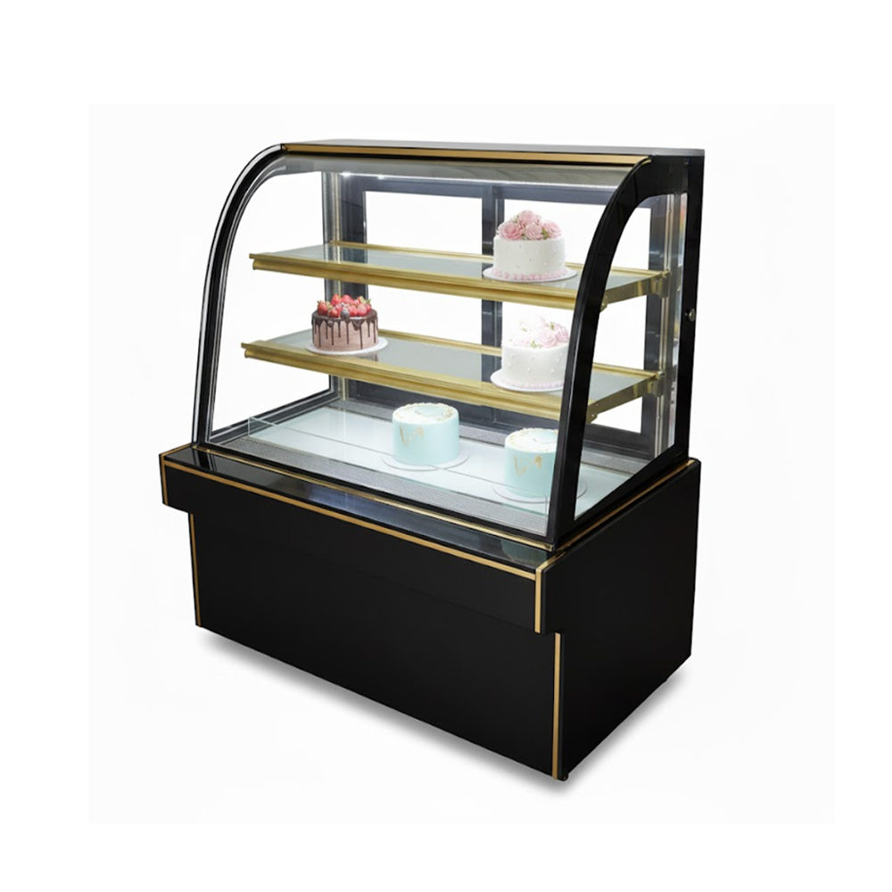 Tủ bánh kem 3 tầng kính cong SnowQueen SNQ-12SC ( ngang 1,2m)