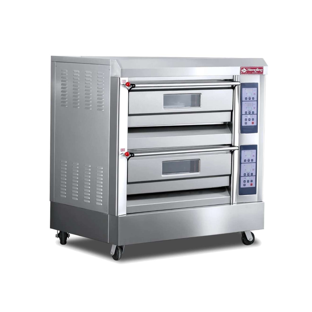 Lò nướng 2 tầng 4 khay dùng điện Hongling XYF-2HP-N